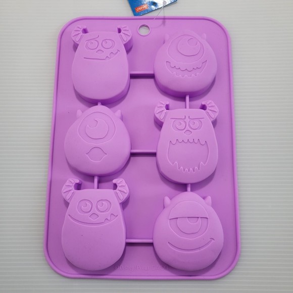 Daiso Disney Monsters Inc Silicone Petite Cake Mold - Picture 1 of 5